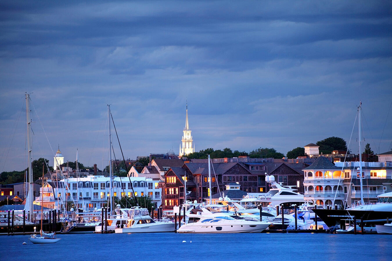 Historic Newport, RI Harbor